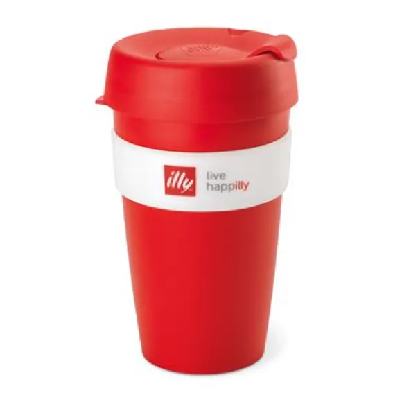 KEEP CUP LIVE HAPilly TRAVEL MUG RED